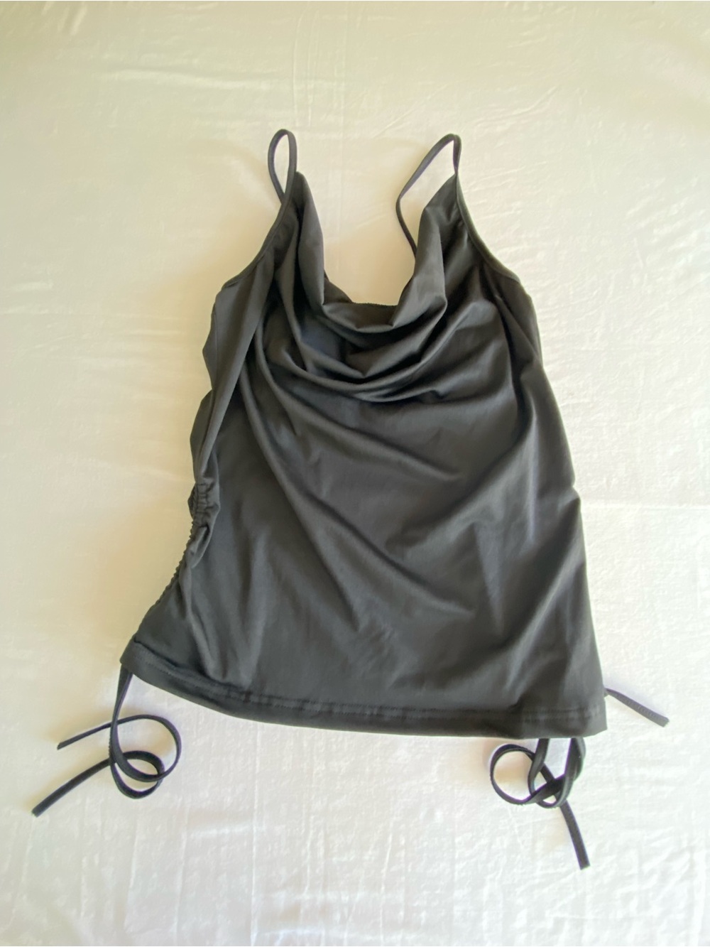 Ladies Large Black Cami Tank top Camisole Shirt